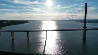 Queensferry Crossing & Port Edgar - July 2022 - Drone Footage - DJI Mini 3