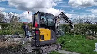 VOLVO EC 20 E Mini Gravemaskine / Mini Excavator