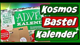 Alles K&ouml;nner Kiste Kosmos Adventskalender f&uuml;r Kinder - Countdown 2020 - 9999 Dinge unboxing