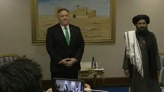 Doha: Pompeo meets with Taliban delegation | AFP