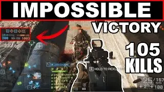 WIN or LOST? 105 Kills FloodZone - Battlefield 4