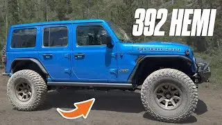 🔥 392 Jeep Wrangler Build: ICON Suspension, ADD Bumpers, Beadlocks, Baja Designs & WARN Winch! 🔥