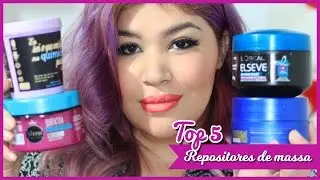 Top 5 - Repositores de Massa Capilar [Cabelos com química ou descoloração]