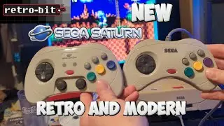 Retro-bit's long-awaited NEW controller | Sega Saturn Pro controller review