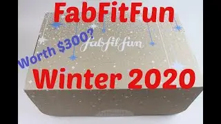 FabFitFun Winter 2020 Subscription Box Unboxing/Review + Black Friday Coupon