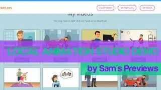 Local Animation Studio Demo by Sam's Previews