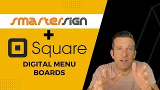 Digital Menu Boards with Square Integration
