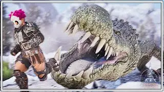 Taming The Perfect Giant Croc To Begin Our Breeding... | Ark Extinction [Episode 35]