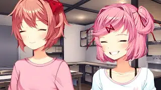 Sayori and Natsuki Cooking Together | 
