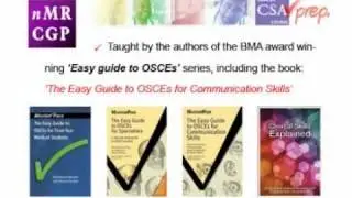 CSA courses - MRCGP CSA Prep courses - &pound;350 (CSA course + case)
