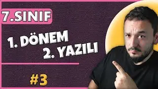 7.Sınıf Matematik 1.Dönem 2.Yazılı | #3