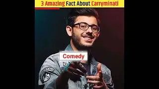 3 Amazing Fact About Carryminati 😲😨😮 #fact #shorts #carryminati