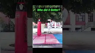 Yuri Boyka's Jumping Double Side Kick | Who Did It Better? #shorts