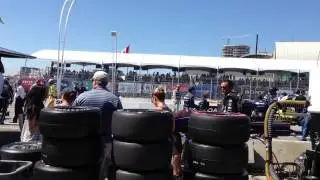David Bolland Command To Start Engines Honda Indy Toronto 2013