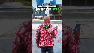 Hidden Secret Phone Numbers On GTA 5 That Will Shock You Part 73 #shorts