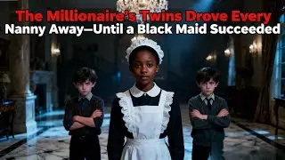 The Millionaire’s Twins Drove Every Nanny Away—Until a Black Maid Succeeded | Emotional Stories