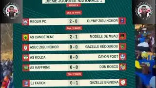 FOOTBALL : R&Eacute;CAPITULATIF WEEK-END FOOT S&Eacute;N&Eacute;GAL 🇸🇳⚽️💥💥💥