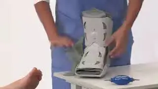 AirSelect Aircast Pneumatic SP Walker Walking Boot Fitting Guide