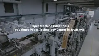 Board and Paper Pilot Trials at Valmet Paper Technology Center in Jyväskylä