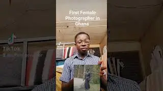 First Female photographer in Ghana, Felicia Abban  #realmadrid