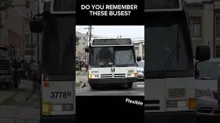 Do You Remember These Buses? : New Jersey Transit Flxible Metro D Bus #njtransit #historical