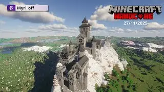🎯 Hardcore Minecraft &ndash; Finition de la salle des Subs + D&eacute;fi shulker ! (Rediff Live du 27/11/2025)