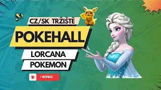 Pokehall trži&scaron;tě 🔥 Lorcana - Pokemon CZ/SK 🤩 + BONUS❤️&zwj;🔥
