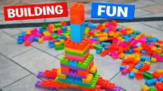 Satisfying DIY ASMR Building Eiffel Tower🗼| Lego Blocks | ASMR Sounds 