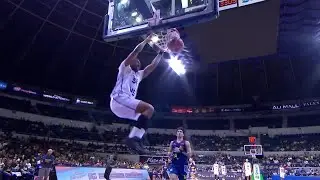 Brandon Rosser EMPHATIC SLAM for TNT vs. Rain or Shine in 4Q | PBA Season 49 Philippine Cup Semis G6