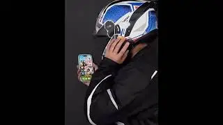 Bluetooth 5.3 Wireless Motorcycle Helmet Headset Hands-free Call Phone