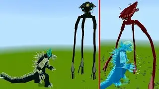 Tripods vs Kaiju in Minecraft Bedrock
