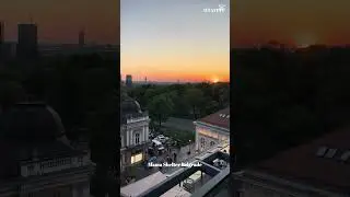 Belgrad&rsquo;da Manzarasıyla B&uuml;y&uuml;leyen Mek&acirc;n! 🌇 Mama Shelter #sırbistan #belgrade
