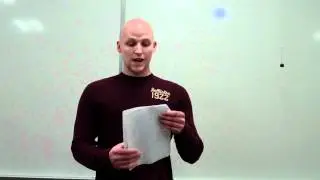 Sample Speech to Persuade - Problem/Solution Design