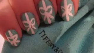 Tutorial: Tiffany & Co Box Inspired Nail Art