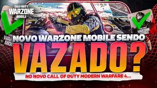 VAZOU? NOVO WARZONE MOBILE ENCONTRADO NO CALL OF DUTY MW4🔥🔥🔥 CALL OF DUTY WARZONE MOBILE