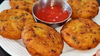 5 Minutes Instant snack Recipe Rice Vada / Leftover Rice Recipe / Rice Cutlets Only In 5 minutes we