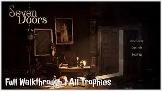 Seven Doors PS5 Full Walkthrough Gameplay | All Trophies - (Full Game)