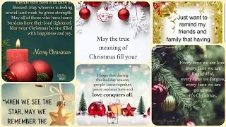 Sweet & Beautiful Merry Christmas Quotes & Wishes For Family And Friends | Christmas Quotes & Wishes