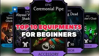 Top 10 Equipment For Beginners in MK Mobile - ImmortalGamer