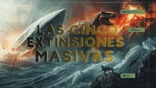 La Historia de las 5 Grandes Extinciones de la Tierra | Voz Suave para Dormir