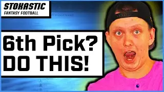 6th Pick Draft Strategy | Fantasy Football 2022 Draft Strategy Profiles
