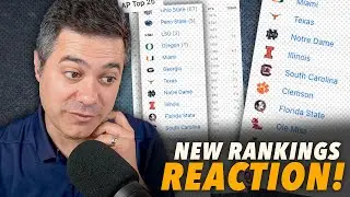 AP Poll Week 3 Reaction...VOTERS TOO SCARED To Drop Teams? | The Solid Verbal Clip