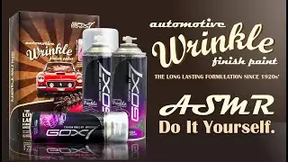 ASMR: How to create Wrinkle Effect Finishing in a Real Quick.