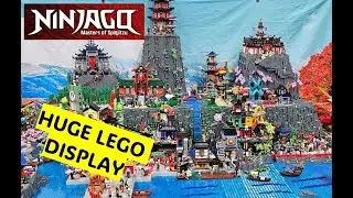 Huge Lego Ninjago Display