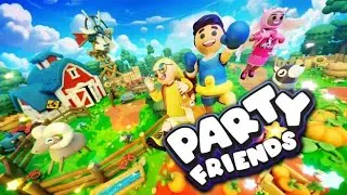 Party Friends - Mini Games - 3 Players - Nintendo Switch