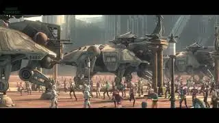 Bad Batch AT-TE scene with HLA Overwatch