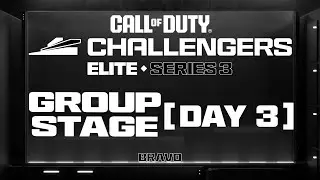 Call of Duty Challengers Elite &bull; Series 3 | Group Stage - Day 3 (Bravo)