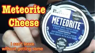 Meteorite Ash Covered,  Blue Veined Brie Cheese... The Vanlife Review