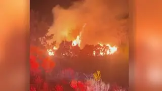 Video: Brush fire contained in Santa Fe