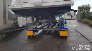 Marina Toft - Fjernstyret hydraulisk l&oslash;ftevogn